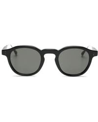 Linda Farrow - Heath Round-Frame Sunglasses - Lyst