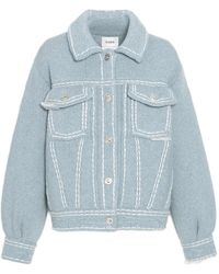 Barrie - Contrast-Stitching Jacket - Lyst