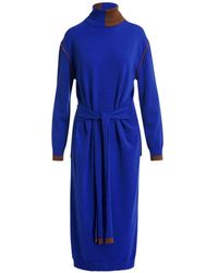 Essentiel Antwerp - Kirly Waist-Tie Midi Dress - Lyst