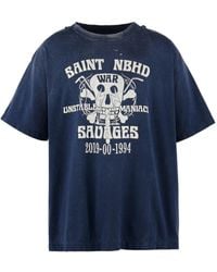Neighborhood - Katoenen T-Shirt - Lyst