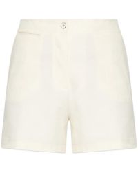 Jil Sander - Buttoned Tailored Shorts - Lyst