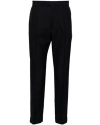 Gucci - Mid-rise Tailored Twill Trousers - Lyst