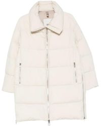 DUNO - Quilted High-Neck Coat - Lyst