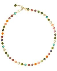 Irene Neuwirth - 18Kt Small Classic Multi-Stone Necklace - Lyst