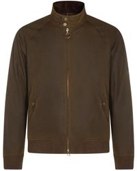 Baracuta - X Barbour Zip-Up Jacket - Lyst