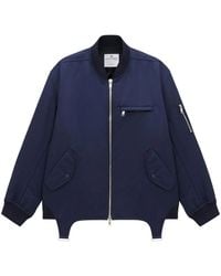 Courreges - Harnais Nylon Bomber Jacket - Lyst