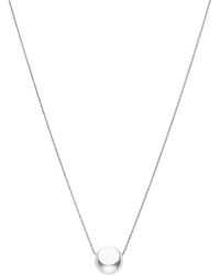 Guzema - Classic Semi-Orb Necklace - Lyst