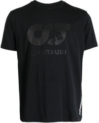 Alpha Tauri - Logo-print Stretch-cotton T-shirt - Lyst