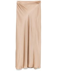 Semicouture - Satijnen Midi-Rok - Lyst
