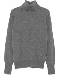 Jil Sander - Turtleneck Cashmere Top - Lyst