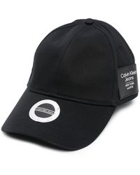 Calvin Klein - Cappello da baseball con applicazione - Lyst