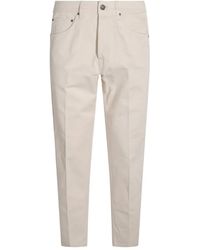 Lardini - Button-Fly Cotton Jeans - Lyst