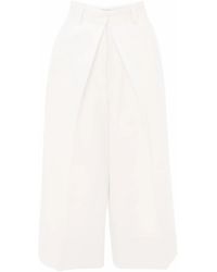 JW Anderson - Cropped-Hose Mit Weitem Bein - Lyst