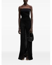 Rick Owens - Ruched Strapless Top - Lyst