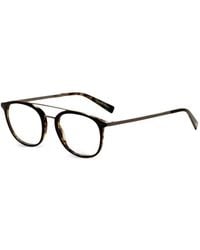 John Varvatos - Round Tortoise-Shell Glasses - Lyst