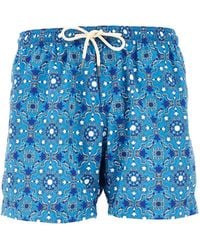 Peninsula - Short De Bain Rapallo Imprimé - Lyst