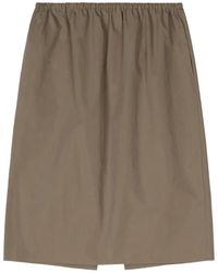 Stylein - Sorrel Elasticated-Waistband Midi Skirt - Lyst
