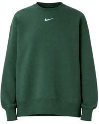 Nike - Phoenix Logo-Detail Crew-Neck Sweatshirt - Lyst