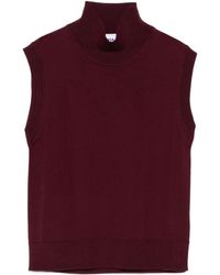 Alpha Studio - Top con cuello alto - Lyst