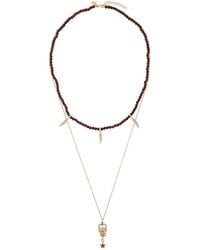 Iosselliani - Puro Satyr Agate Double Necklace - Lyst