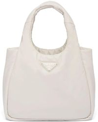 Prada - Mittelgroße Soft Handtasche - Lyst