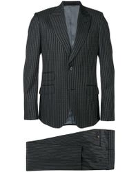 Gucci Pak Met Krijtstreep - Grijs