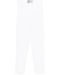 Elisabetta Franchi - Pantalon À Taille Haute - Lyst
