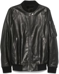 メンズ Rick Owens Alice Strobe レザージャケット ブラック | Lyst