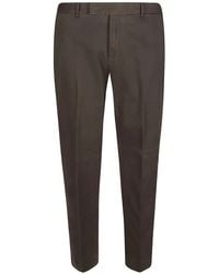PT Torino - Straight-Leg Cotton Trousers - Lyst
