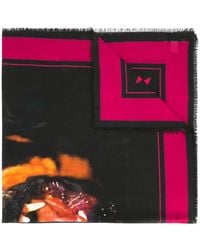 Givenchy - Bufanda Con Estampado De Rottweiler - Lyst