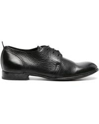 Moma - Oxford-Schuhe aus strukturiertem Leder - Lyst