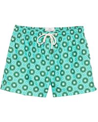Peninsula - Badeshorts Mit Blumen-Print - Lyst
