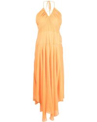 DKNY - Robe Longue À Effet Froissé - Lyst