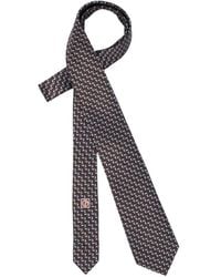 Giorgio Armani - Logo-Detail Tie - Lyst