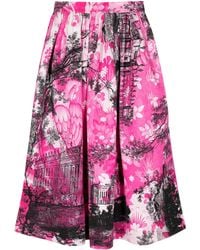 Erdem - プリント スカート - Lyst