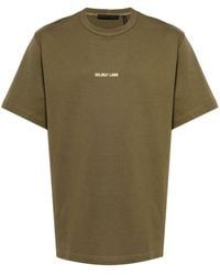Helmut Lang - T-Shirt mit Logo-Print - Lyst
