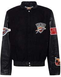 Jeff Hamilton - Logo-Patch Bomber Jacket - Lyst