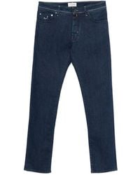 Jacob Cohen - Logo-Embroidered Jeans - Lyst