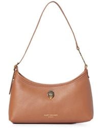 Kurt Geiger - Sac Porté Épaule En Cuir À Plaque Eagle - Lyst