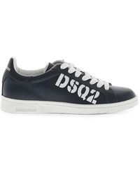 DSquared² - Boxer Logo-Print Sneakers - Lyst