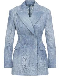 Ermanno Scervino - All-Over Floral Blazer - Lyst