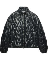 MSGM - Quilted Padded Jacket - Lyst