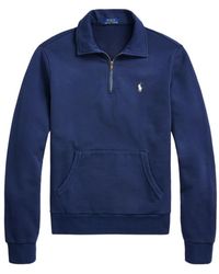 Polo Ralph Lauren - Zip-Fastening Sweatshirt - Lyst
