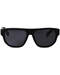 BVLGARI - Rectangle-Frame Sunglasses - Lyst