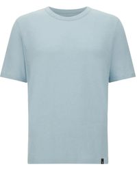 BOGGI - T-Shirt aus Leinenstretch - Lyst
