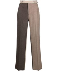 Thom Browne - Colour-block Wool Trousers - Lyst