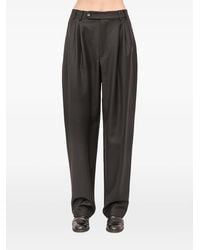 Andrea Ya'aqov - Pleated Belt-Loop Trousers - Lyst