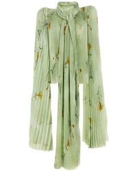 Balenciaga - Polyester Blouse - Lyst
