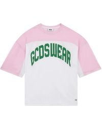 Gcds - Colour-Block T-Shirt - Lyst