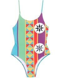 Loewe - Printed Swimsuit - Lyst